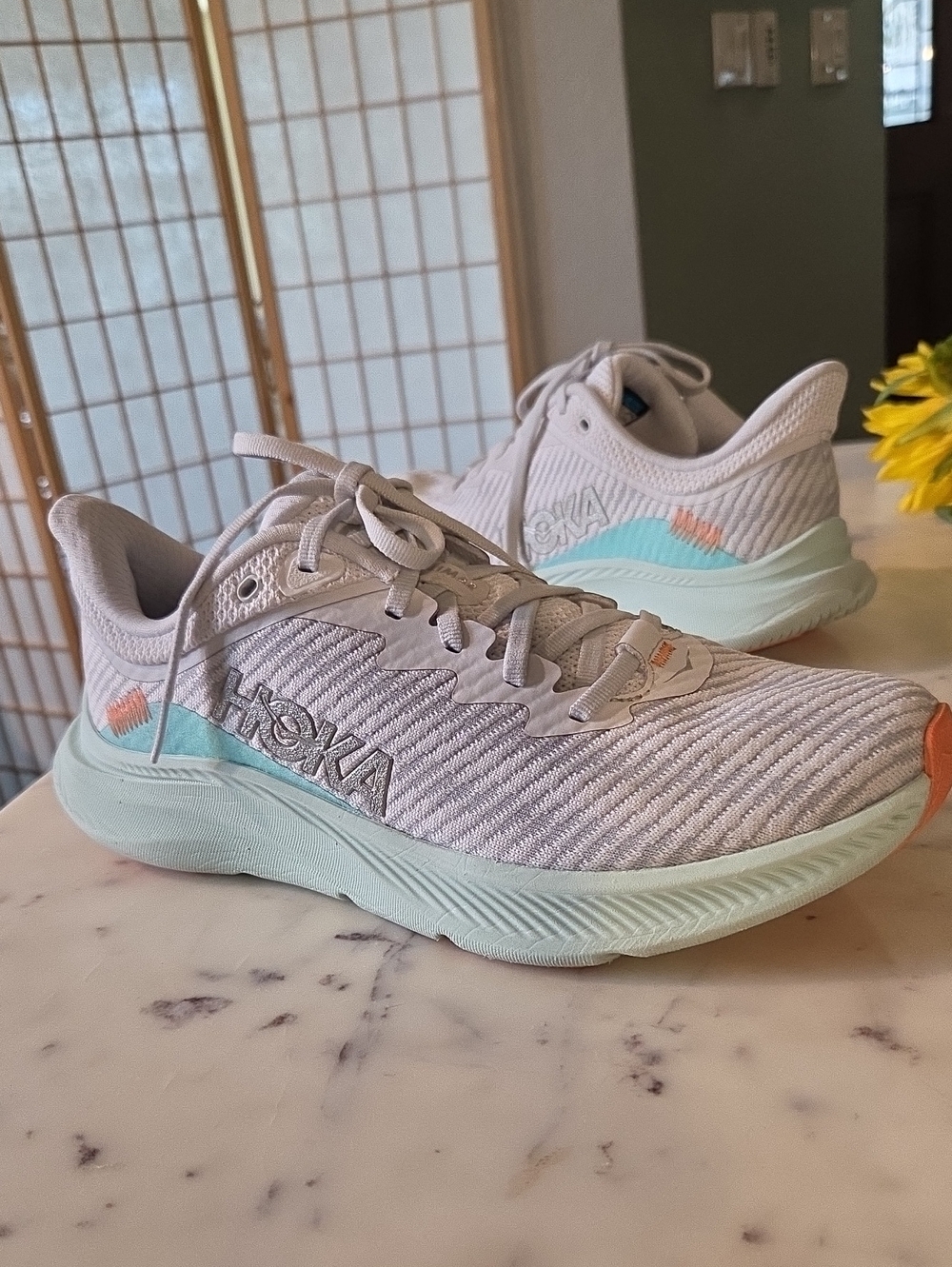 Hoka One One Solimar Stardust / Aqua Breeze Sz9